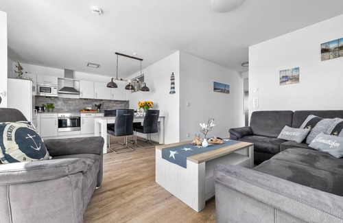 Olpenitz Apartment | Lovely apartment in Olpenitz with sauna