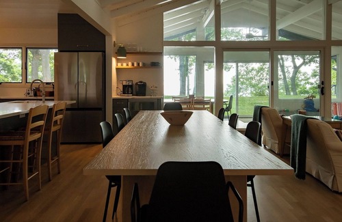 Fennville House | Lovely, Eco-Conscious Retreat on Lake Michigan w/Private Beach & Hot Tub