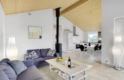 Bog By House | Lovely home in Bogø By with sauna