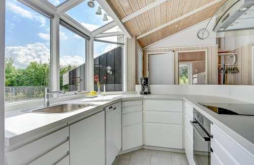 Handrup Strand House | Lovely home in Ebeltoft with sauna