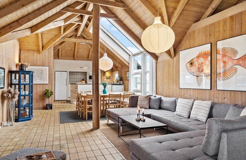 Haurvig House | Lovely home in Hvide Sande with sauna