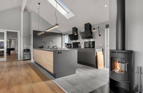 Houstrup House | Lovely home in Nørre Nebel with sauna