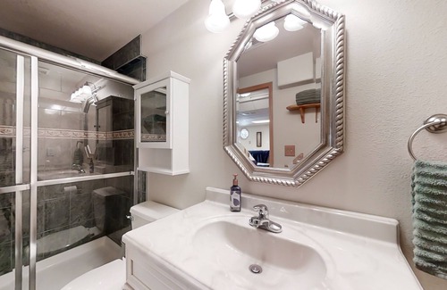 Greeley House | Lovely home with an enclosed yard, fireplace, pool table, games, W/D, & AC