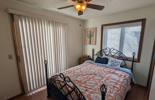 Lansing Condo | Lovely Loft Retreat in Lansing -- Balcony & Game room. Near MSU and Downtown