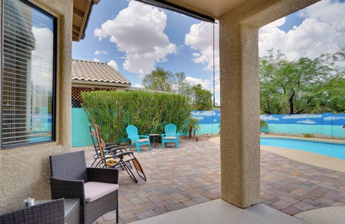 Copper Creek Cottage | Lovely Tucson Home w/Pool & Mountain Views