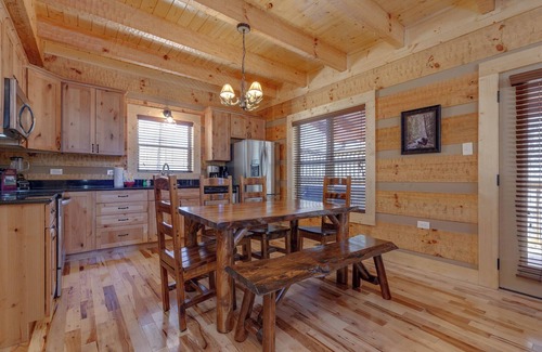 Chalet Village North Cabin | Lover's Hideaway by Jackson Mountain Rentals