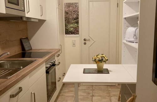Wangerland Apartment | Lovingly furnished barrier-free apartment for 2 people. u. 1 toddler
