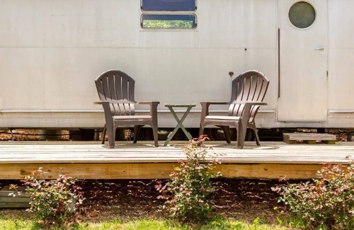 Mars Hill House | Lovingly Restored Mid Century Modern, 1951 Spartan Imperial Mansion Camper