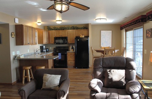 Eagle River Condo | Lower, beach view 2 bedroom @ Wild Eagle Lodge