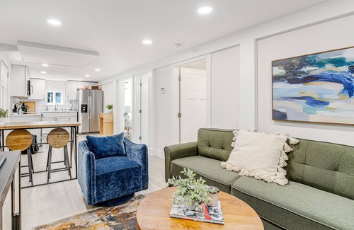 Folly Beach House | Lower Level of a Duplex with Two Patios & Fast WiFi - 1 Block to the Beach