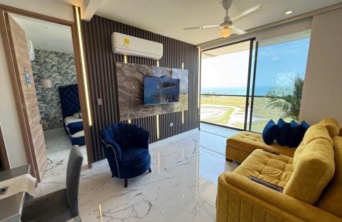 Santa Marta Apartment | Lujoso apto con vista al mar, en salinas del mar