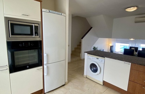 Calafat Apartment | Luminoso Duplex En Primera Linea Del Mar Residencial Marina Del Port 33-34