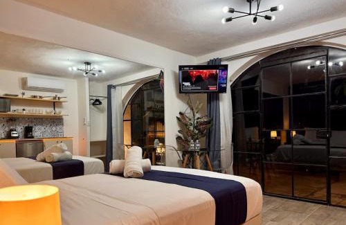 Colonia Campestre House | Luminous French Arch Room
