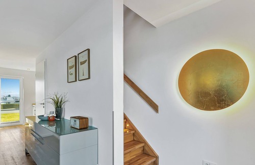 Olpenitz House | Lütthoorn - 1st row on the water, wood-burning stove, sauna, roof terrace, barbecue