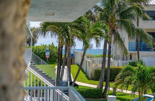 Juno Beach Apartment | Lux Beachside 2nd Floor Condo 3 Steps to the Beach!