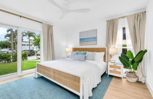 Juno Beach Apartment | Lux Beachside 2nd Floor Condo 4 Steps to the Beach!