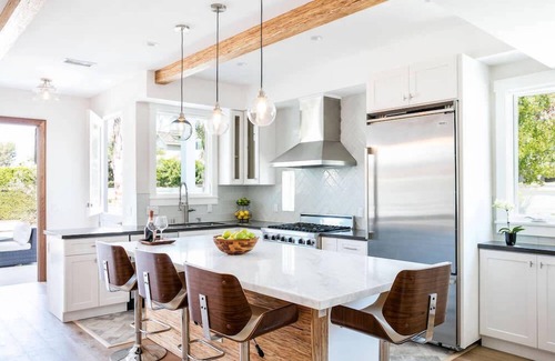 Corona del Mar House | Lux contemporary ocean view house w/rooftop deck