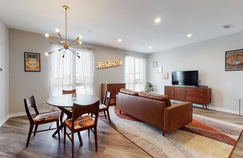 The Nations Condo | Lux Mid-Century condo near Downtown Nashville