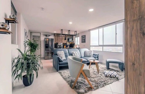 Sabaneta Apartment | Lux Penthouse: By Medellín, Great Dining, Nightlife, Fast Wifi & Self Check-in