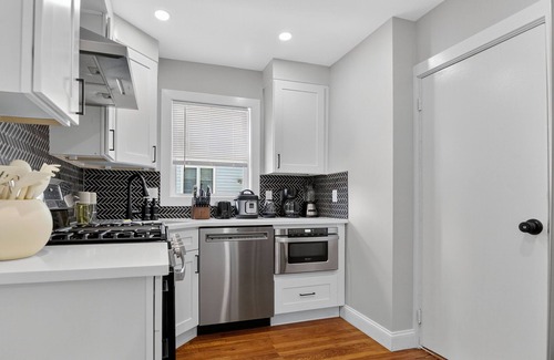 Somerville Apartment | LUX Retreat Home with Yard & Parking