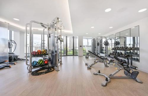 Central Square Apartment | Lux Studio 2xQueen beds Gym near MIT Harvard