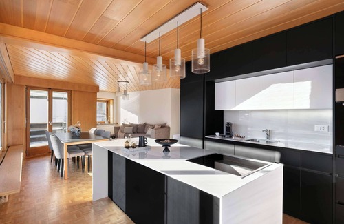 Davos Apartment | Luxe Davos Apartment with mountain views.