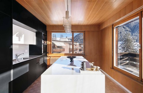 Davos Apartment | Luxe Davos Apartment with mountain views.