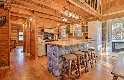 Logan Cottage | Luxe Dog-friendly Cabin w/Hot Tub & Game Room