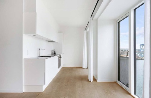 Copenhagen Apartment | Luxe Doublex w water view & private terasse