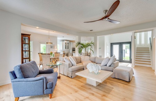 Pensacola House | Luxe Gulf Breeze Home w/Patios - 4 Mi to Beaches!