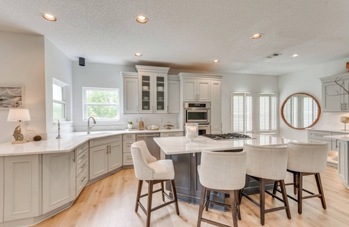Pensacola House | Luxe Gulf Breeze Home w/Patios - 4 Mi to Beaches!