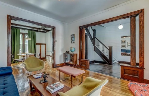 Mexicantown - Southwest Detroit House | Luxe Mid-Century Styled Historic Townhouse #1