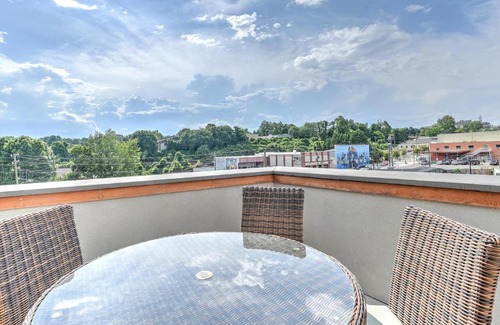 Asheville House | Luxe Townhouse with Garage and Terrace