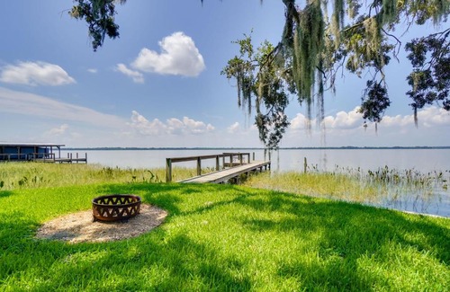 Tavares House | Luxe Waterfront Oasis with Dock - Direct Lake Access