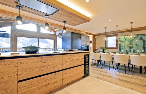 Saint-Martin-de-Belleville Ski Chalet | Luxury chalet with indoor pool and sauna - 5 bedrooms, 12 pers., near slopes and shops