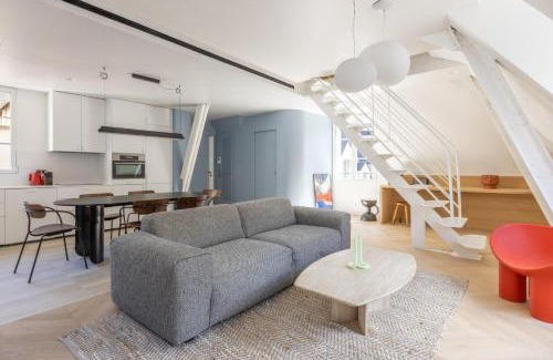 Les Halles Apartment | Luxueux duplex en plein coeur de Paris dans le 1er arrondissement