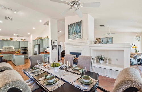 Quail Creek House | Luxurious 2-bedroom home in 55+ Quail Creek with pool and on the golf course!
