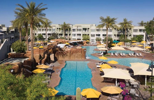 Desert Ridge Apartment | Luxurious 2BR/2BA Suite at Marriott’s Canyon Villas in Phoenix–Resort Amenities!