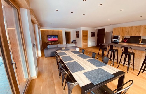 Chatel Apartment | Luxurious apartment for 8 people - exceptional view - back on skis