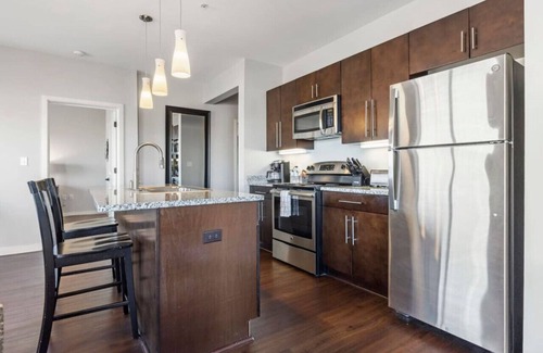 Rolling Mill Hill Condo | Luxurious Downtown Corner 2 bd 2bth-#220