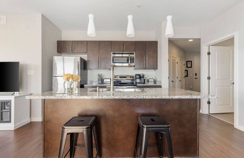 Rolling Mill Hill Condo | Luxurious Downtown Corner Views 2 bed 2bath 61