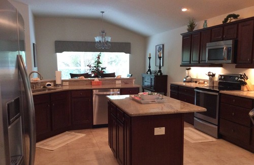 Charlotte House | Luxurious Home in The Village of Charlotte: w/Screened Lanai & More