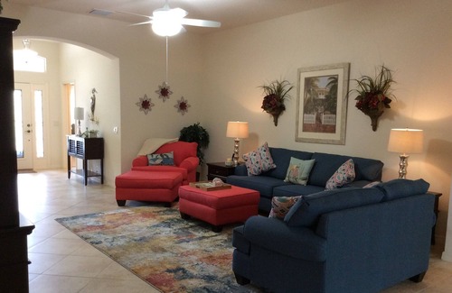Charlotte House | Luxurious Home in The Village of Charlotte: w/Screened Lanai & More