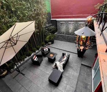 Coyoacan House | Luxurious Mid Century Modern folk art home