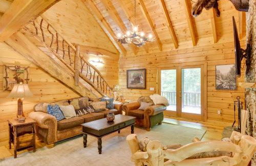 Cleveland House | Luxurious Mountain Cabin with Chestatee River Access