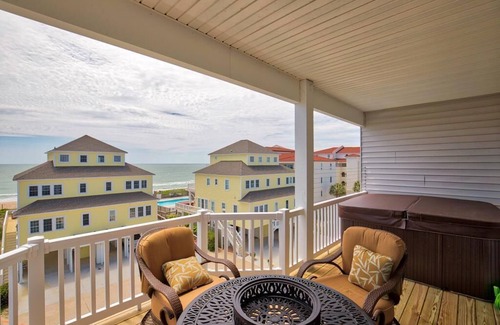 North Topsail Beach House | Luxurious Oceanside w/pool, elevator, 6 BR, steps from the sand and surf