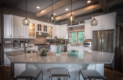 Saugerties House | Luxurious, Private Mtn Estate- Close to Woodstock on 15 acres w Pool and Hot Tub