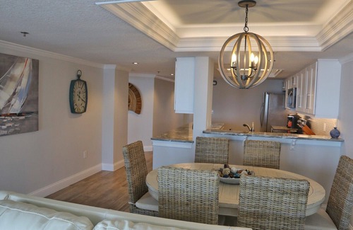 New Smyrna Beach Condo | Luxurious, Remodeled Oceanfront Condo with a View! EBB TIDE, 2 BD, 2 BA.
