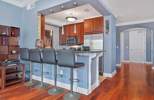 Estero Condo | Luxurious Top Floor unit at The Residence at Coconut Point