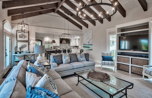 Dune Allen Beach House | Luxurious Villa Blanca 30A in Vizcaya with Private Beach!